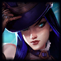 Caitlyn is good with Garen